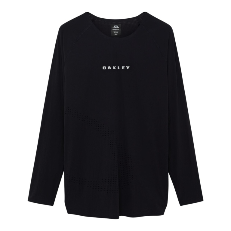 Oakley Fahrrad-Langarmshirt Seeker Whip LS Jersey (MTB Trail) schwarz Herren